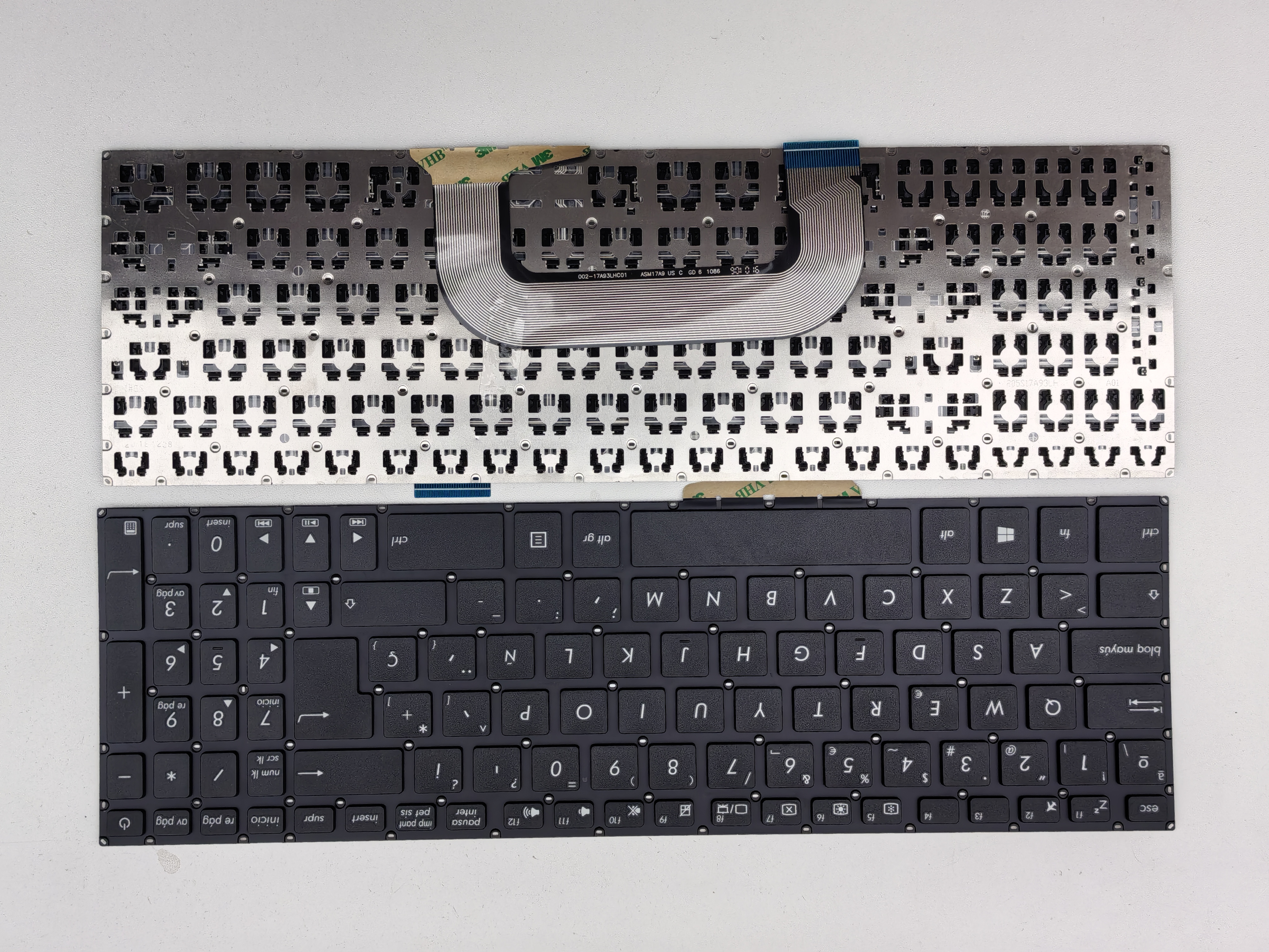 Picture of New Replacement Laptop Keyboard For ASUS X705 BLACK SP Layout